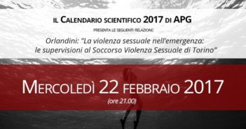 Mercoledì 22 febbraio 2017 - Calendario Scientifico Apg